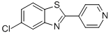 Structure of 5-CHLORO-2-(PYRIDIN-4-YL)BENZO[D]THIAZOLE