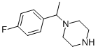 Structure of 1-[1-(4-FLUORO-PHENYL)-ETHYL]-PIPERAZINE