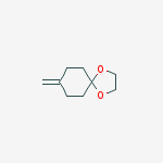 Structure of 1,4-Dioxaspiro[4.5]decane, 8-methylene-