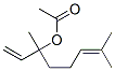 Structure of (+)-1,5-dimethyl-1-vinylhex-4-enyl acetate