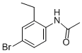 Structure of 4-BROMO-2-ETHYLACETANILIDE