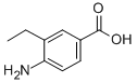 4-氨基-3-乙基苯甲酸结构式