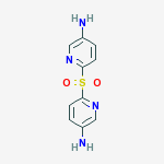 2,2'-SULFONYLBIS(5-AMINOPYRIDINE)结构式