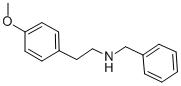 Structure of BENZYL-[2-(4-METHOXY-PHENYL)-ETHYL]-AMINE