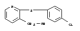 Structure of (2-[(4-CHLOROPHENYL)SULFANYL]-3-PYRIDINYL)METHANOL
