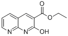 Structure of 2-OXO-1,2-DIHYDRO-[1,8]NAPHTHYRIDINE-3-CARBOXYLIC ACID ETHYL ESTER