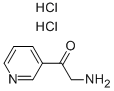 Structure of 3-(2-AMINOACETYL)PYRIDINE DIHYDROCHLORIDE