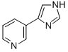 Structure of 3-(1H-Imidazol-4-yl)pyridine