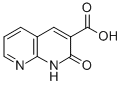 2-OXO-1,2-DIHYDRO-[1,8]NAPHTHYRIDINE-3-CARBOXYLIC ACID结构式