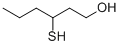 Structure of 3-Mercapto-1-hexanol