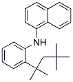 Structure of N-[(1,1,3,3-tetramethylbutyl)phenyl]naphthalen-1-amine
