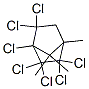 Structure of heptachlorobornane
