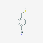 Benzonitrile, 4-(mercaptomethyl)-结构式