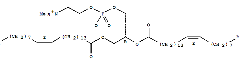 Structure of dinervonylphosphatidylcholine