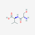 Structure of L-Valine, L-seryl-