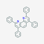 Structure of 1,10-Phenanthroline, 2,4,7,9-tetraphenyl-