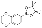 Structure of 1,4-BENZODIOXANE-6-BORONIC ACID, PINACOL ESTER