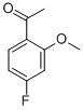 Structure of 4'-Fluoro-2'-methoxyacetophenone