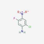 Structure of 2-Chloro-5-fluoro-4-nitroaniline