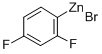 Structure of 2,4-DIFLUOROPHENYLZINC BROMIDE