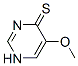 Structure of 4-1H-PYRIMIDINETHIONE,5-METHOXY-