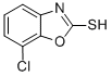 Structure of 7-CHLORO-2-MERCAPTOBENZOXAZOLE  97