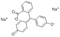 Structure of PHENOLPHTHALEIN DISODIUM SALT