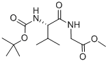 Structure of BOC-VAL-GLY-OME
