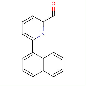 Structure of 2-Pyridinecarboxaldehyde, 6-(1-naphthalenyl)-