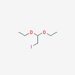 Ethane, 1,1-diethoxy-2-iodo-结构式