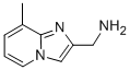 Structure of (8-methylimidazo[1,2-a]pyridin-2-yl)methanamine