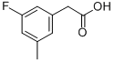 Structure of 3-FLUORO-5-METHYLPHENYLACETIC ACID