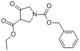 Structure of Ethyl N-Cbz-4-Oxopyrrolidine-3-carboxylate