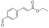 Structure of 3-(4-FORMYLPHENYL)-2-PROPENOIC ACID ETHYL ESTER
