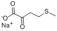 Structure of 4-METHYLTHIO-2-OXOBUTANOIC ACID SODIUM SALT