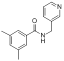 Structure of N-(3-picolyl)-3,5-dimethylbenzamide