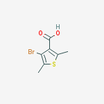 Structure of 4-Bromo-2,5-Dimethyl-3-Thiophenecarboxylic Acid