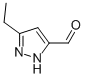 Structure of 3-ETHYL-1H-PYRAZOLE-5-CARBALDEHYDE