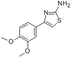 Structure of 4-(3,4-DIMETHOXY-PHENYL)-THIAZOL-2-YLAMINE