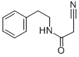 2-氰基-N-(2-苯基乙基)乙酰胺结构式