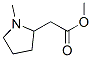 Structure of methyl 1-methylpyrrolidine-2-acetate