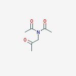Structure of Acetamide, N-acetyl-N-(2-oxopropyl)-