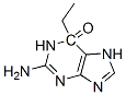 Structure of 6-ethylguanine