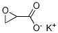 Structure of Oxiranecarboxylic acid, potassium salt