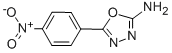 Structure of 5-(4-nitrophenyl)-1,3,4-oxadiazol-2-amine