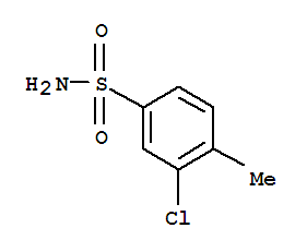 Structure of 2-Chloro-4-sulfamoyltoluene