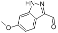 Structure of 6-METHOXY-1H-INDAZOLE-3-CARBALDEHYDE