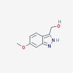Structure of 3-HydroxyMethyl-6-Methoxy-1H-indazole