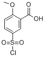 Structure of 5-chlorosulphonyl-2-anisic acid