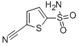 Structure of 2-THIOPHENESULFONAMIDE,5-CYANO-